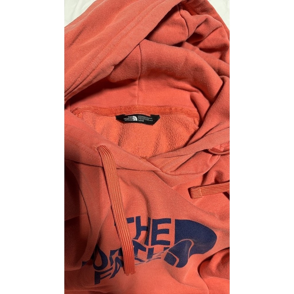 The North Face Mens Red Pullover Logo Hoodie Size M B3-000